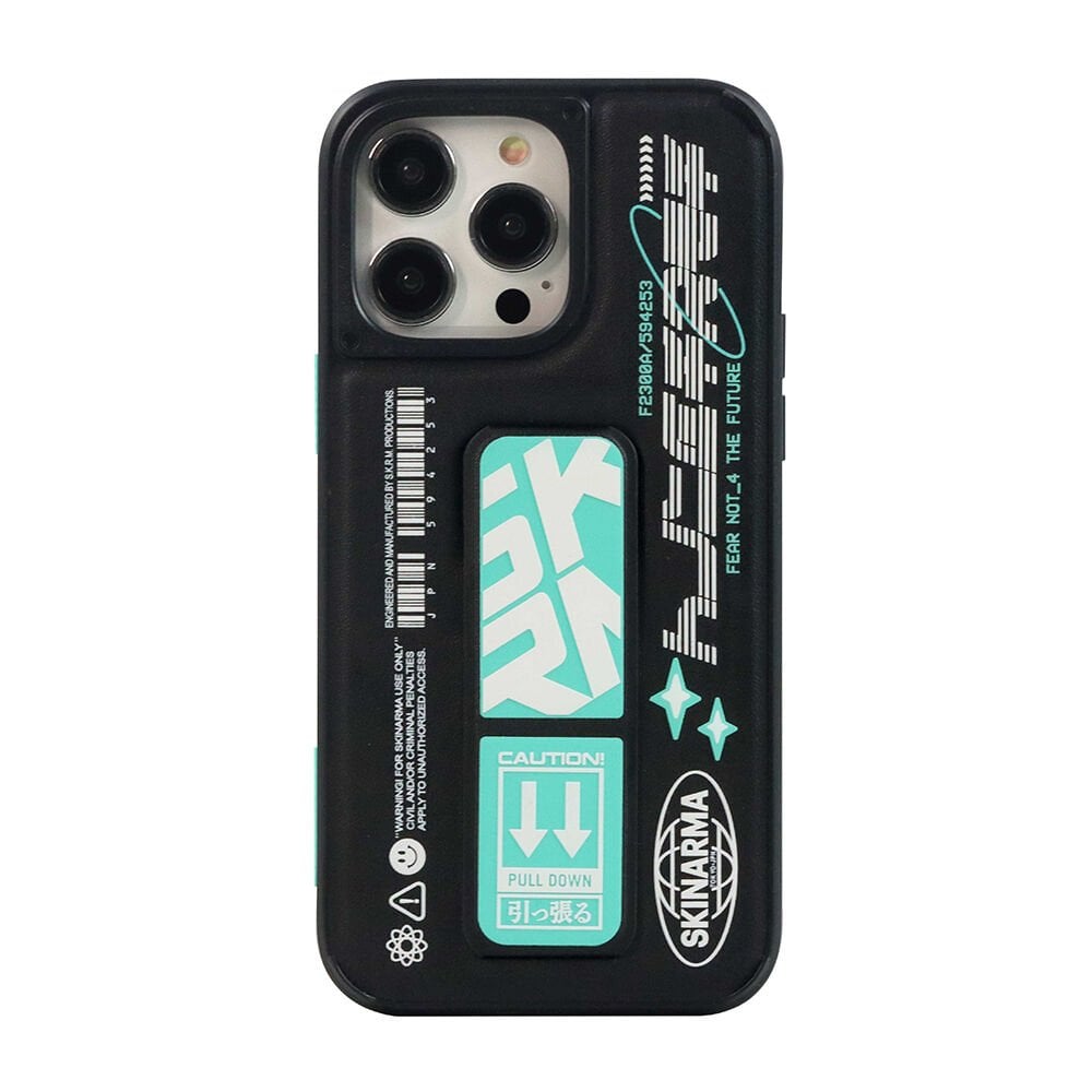 Apple iPhone 14 Pro Max Kılıf SkinArma Standlı Deri Görünümlü Akarui Kılıf