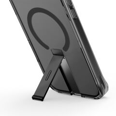 Uniq iPhone 16 Pro Eleva Standlı Magsafe Kılıf Siyah