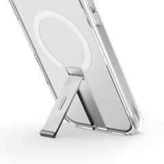 Uniq iPhone 16 Pro Eleva Standlı Magsafe Kılıf Şeffaf