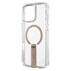 Uniq iPhone 16 Pro Eleva Standlı Magsafe Kılıf Gold
