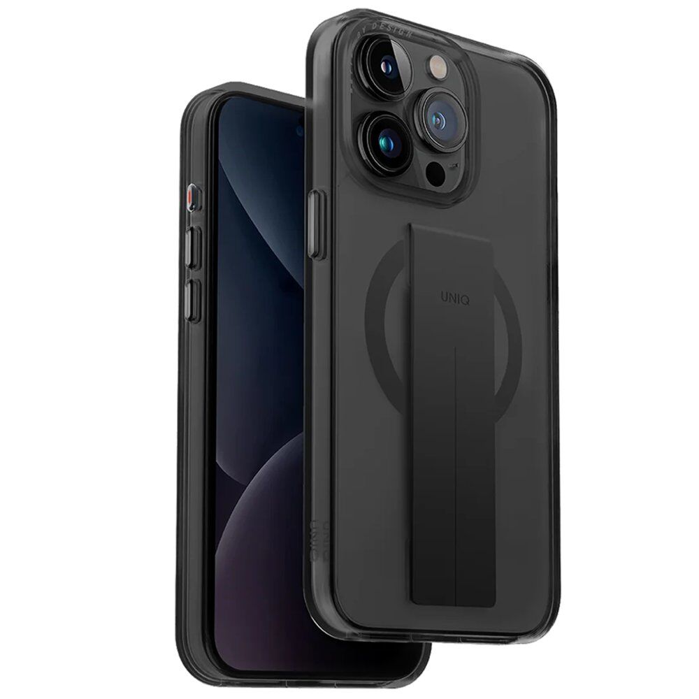 Uniq iPhone 15 Pro Heldro Magsafe Kılıf Siyah