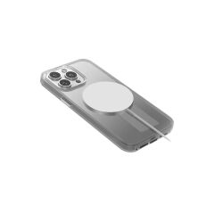 Uniq iPhone 15 Pro Heldro Magsafe Kılıf Şeffaf