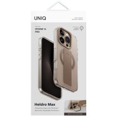 Uniq iPhone 16 Pro Heldro Max Magsafe Standlı Kılıf Gold