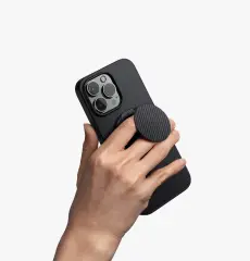 Uniq Iphone 16 Pro Keva Air GripFit Premium Paket Siyah
