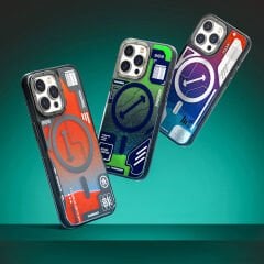 Apple iPhone 15 Pro Kılıf M-safe Şarj Özellikli YoungKit Galaxy Serisi Kılıf