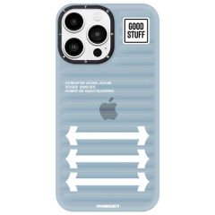 Apple iPhone 13 Pro Max Kılıf YoungKit Luggage FireFly Serisi Kılıf Açık Mavi