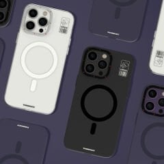 Apple iPhone 15 Pro Max Kılıf M-safe Şarj Özellikli Standlı YoungKit Hermit Bracket Serisi Kılıf