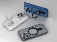 Apple iPhone 15 Pro Kılıf M-safe Şarj Özellikli Youngkit Rock Serisi Kılıf