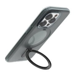 Apple iPhone 15 Pro Max Kılıf M-safe Şarj Özellikli Youngkit Rock Serisi Kılıf Siyah
