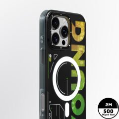 Apple iPhone 16 Pro Max Kılıf M-safe Şarj Özellikli Airbagli Çift Katmanlı Youngkit Future Serisi Kılıf Yeşil