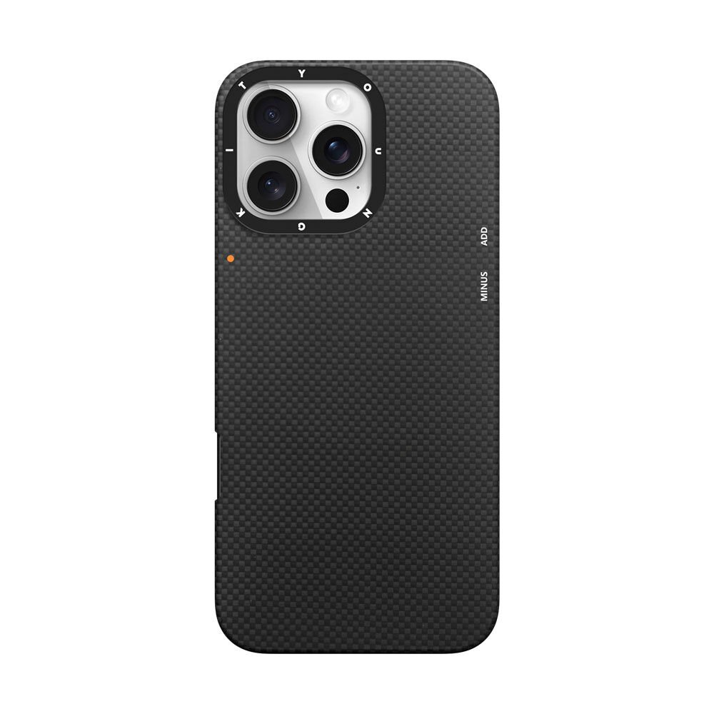 Apple iPhone 16 Pro Max Kılıf M-safe Şarj Özellikli Aramid Fiber Youngkit 1500D Kevlar Extreme Wing Serisi Kılıf