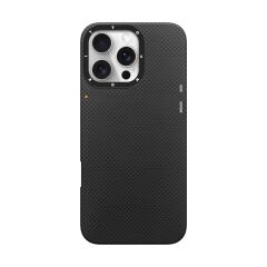 Apple iPhone 16 Pro Max Kılıf M-safe Şarj Özellikli Aramid Fiber Youngkit 1500D Kevlar Extreme Wing Serisi Kılıf