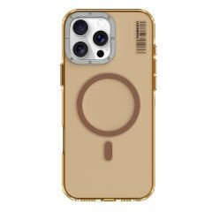 Apple iPhone 16 Pro Kılıf M-safe Şarj Özellikli Şeffaf Youngkit Crystal Shield Serisi Kılıf