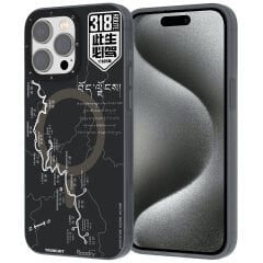 Apple iPhone 15 Pro Max Kılıf M-safe Şarj Özellikli Youngkit 318 Road Serisi Kılıf