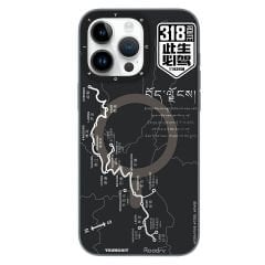 Apple iPhone 15 Pro Max Kılıf M-safe Şarj Özellikli Youngkit 318 Road Serisi Kılıf