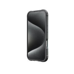Apple iPhone 16 Pro Kılıf M-safe Şarj Özellikli Airbagli Raptic Shield Serisi Şeffaf Arka Yüzey Kılıf Renkli 