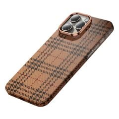 Keephone iPhone 16 Pro Max Scots Kevlar Magsafe Kılıf - Çöl Titanyum