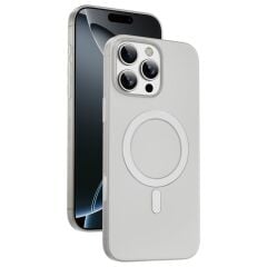 Keephone iPhone 16 Pro Max AirSkin Pro Magsafe Kılıf - Natural Titanyum