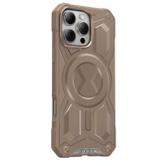 Keephone iPhone 16 Pro Monarch Magsafe Kılıf Çöl Titanyum