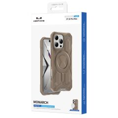 Keephone iPhone 16 Pro Monarch Magsafe Kılıf Çöl Titanyum
