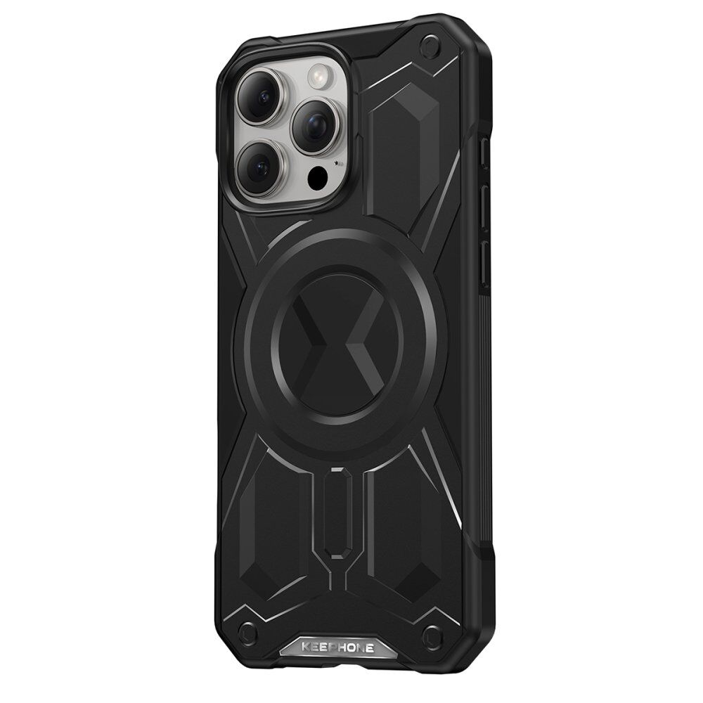 Keephone iPhone 16 Pro Max Monarch Magsafe Kılıf Siyah
