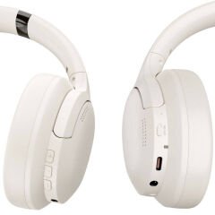 Wiwu TD-02 Sound Cool Serisi Katlanabilir Kulak Üstü Bluetooth Kulaklık Beyaz 
