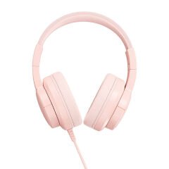Wiwu KTD-01 Hi-Fi Ses Kaliteli Kablolu Katlanabilir 3.5mm Kulak Üstü Kulaklık Pembe 