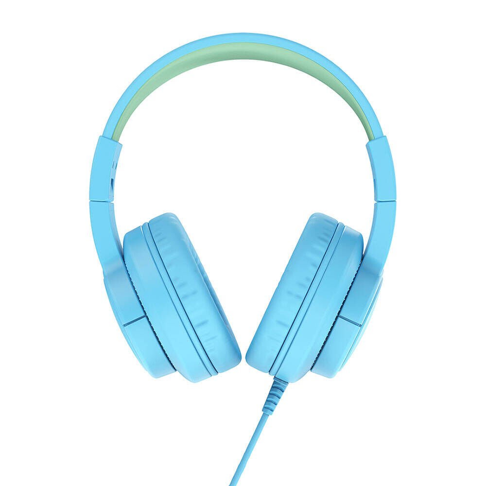 Wiwu KTD-01 Hi-Fi Ses Kaliteli Kablolu Katlanabilir 3.5mm Kulak Üstü Kulaklık Mavi 