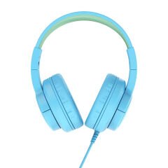 Wiwu KTD-01 Hi-Fi Ses Kaliteli Kablolu Katlanabilir 3.5mm Kulak Üstü Kulaklık Mavi 