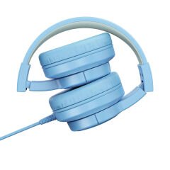 Wiwu KTD-01 Hi-Fi Ses Kaliteli Kablolu Katlanabilir 3.5mm Kulak Üstü Kulaklık Mavi 