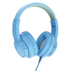 Wiwu KTD-01 Hi-Fi Ses Kaliteli Kablolu Katlanabilir 3.5mm Kulak Üstü Kulaklık Mavi 