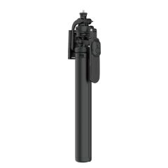Yesido SF17 360 Derece Bluetooth 5.0 Kontrollü 2M Tripodlu Selfie Çubuğu Gimbal - Siyah
