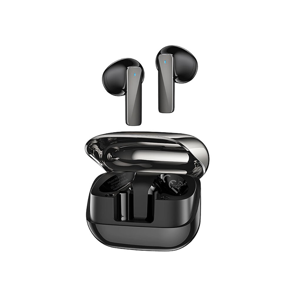 Recci REP-W80 Hi-Fi Ses Kaliteli TWS Kulak İçi Bluetooth v5.3 Kulaklık Siyah