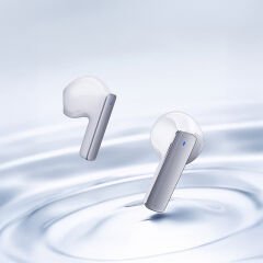 Recci REP-W80 Hi-Fi Ses Kaliteli TWS Kulak İçi Bluetooth v5.3 Kulaklık Beyaz