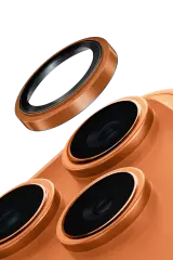 Uniq iPhone 17 Pro / 17 Pro Max Optix Çelik Çerçeveli Sapphire Kamera Lens Koruyucu