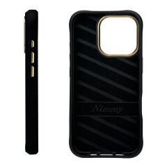iPhone 16 Pro 3D Gerçek Nakış İşlemeli Kabartmalı Gözlük Fermuar Mont Gorilla Detaylı Cool Cute 2.0 Silikon Kılıf