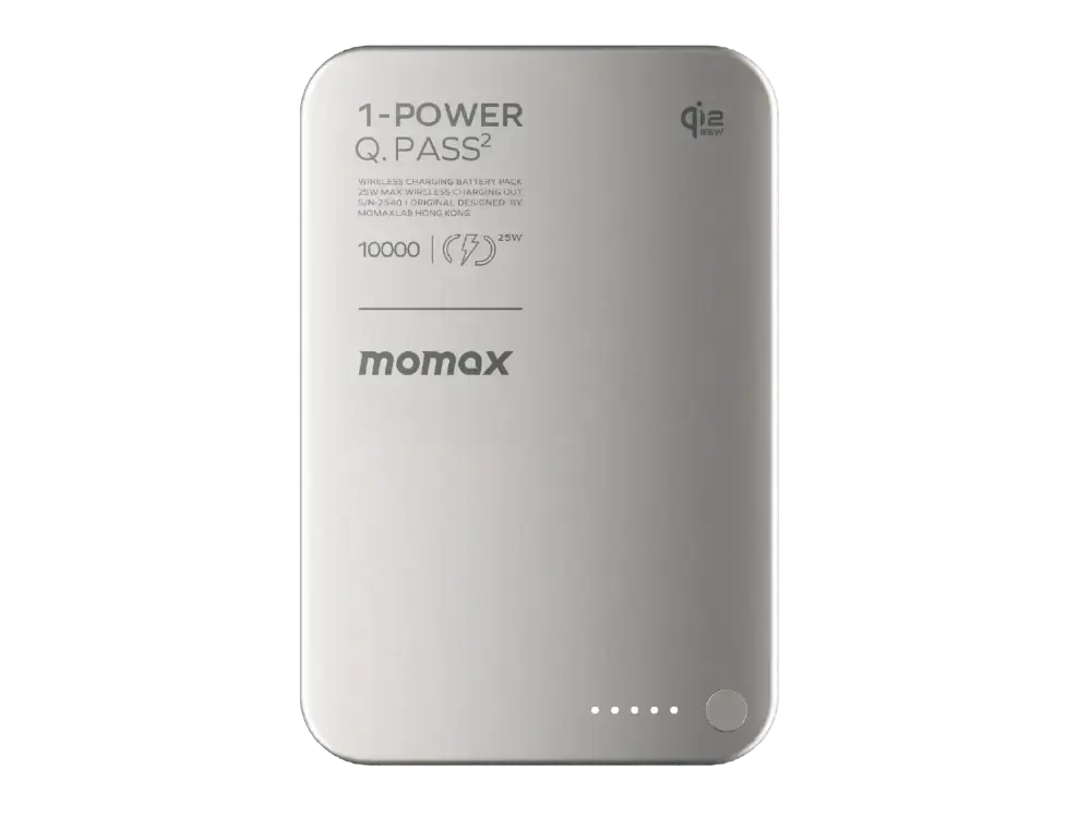 Momax IP168Q22L Power Q.Pass2 10000 mAh Qi2 25W MagSafe Powerbank