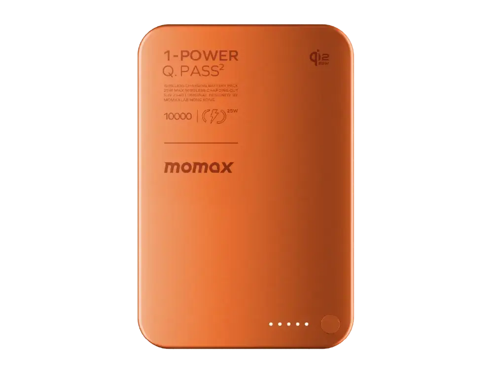 MOMAX IP168Q22M Power Q.Pass2 10000mAh Qi2 25W MagSafe Powerbank