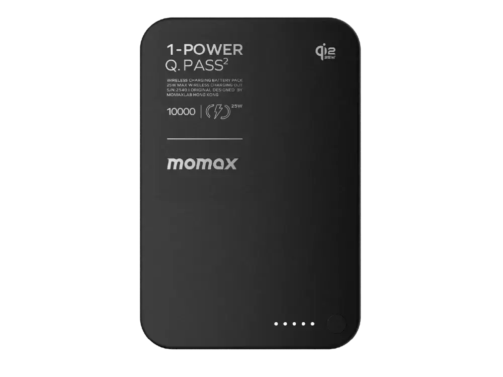 Momax IP168Q22D Power Q.Pass2 10000 mAh Qi2 25W MagSafe Powerbank
