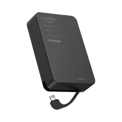 MOMAX IP159D POWER F.PASS⁺ 20000MAH DAHİLİ KABLOLU MAGSAFE POWERBANK (SİYAH)