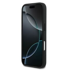 Apple iPhone 17 Pro Max Kılıf Lacoste Orjinal Lisanslı M-safe Şarj Özellikli PU Deri Tasarımlı Kartlıklı Karışık Monogram Desenli Kapak
