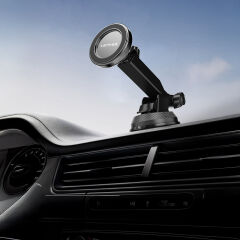 Lenyes CR184 360 Derece Dönebilen Teleskopik Vantuzlu Araç Telefon Tutucu