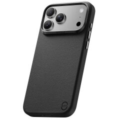 Apple iPhone 18 Pro Max Kılıf M-Safe Şarj Özellikli Polimerik Deri Raptic Urban Nano Kapak