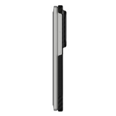 Galaxy Z Fold 8 Kılıf M-safe Şarj Özellikli Metal Kamera Çerçeveli Raptic Aramid SkinPro Serisi Karbon Kapak