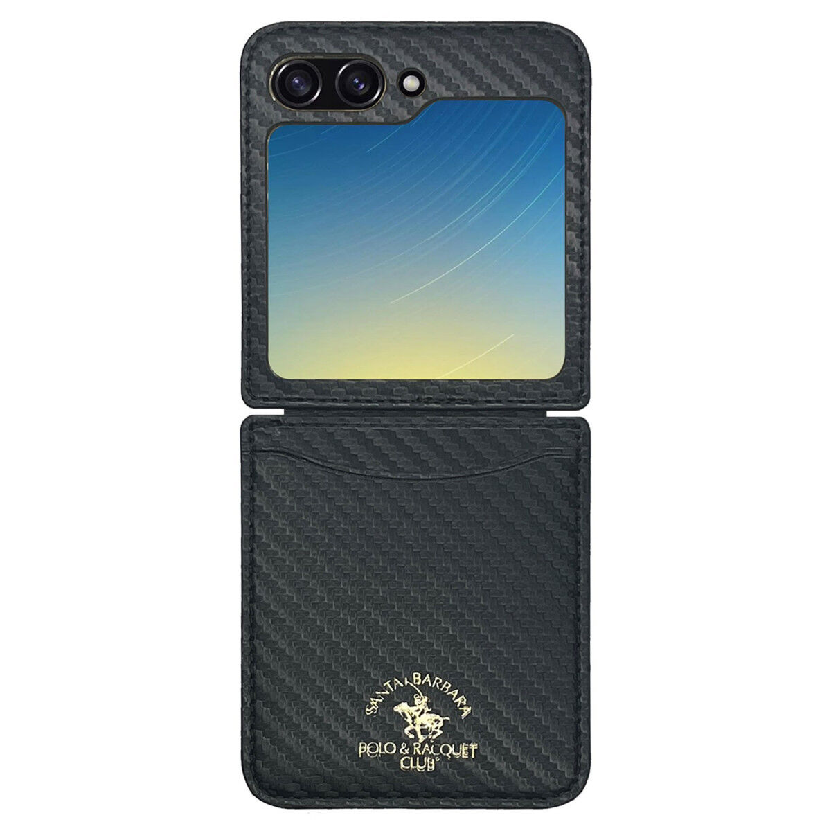 Santa Barbara Polo Racquet Club Samsung Galaxy Z Flip 6 Kent Kapak - Siyah