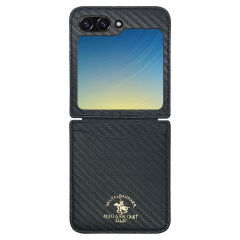 Santa Barbara Polo Racquet Club Samsung Galaxy Z Flip 6 Kent Kapak - Siyah