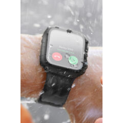 Uniq Apple Watch 46mm Nautic Camlı Kasa Ekran Koruyucu - Şeffaf