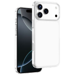 Keephone Apple iPhone 17 Pro Max X-Crystal Slim Kılıf - Şeffaf