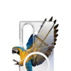 Keephone Samsung Galaxy Z Fold 7 X-Crystal Slim Magsafe Kılıf - Şeffaf
