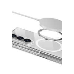 Keephone Samsung Galaxy Z Fold 7 X-Crystal Slim Magsafe Kılıf - Şeffaf